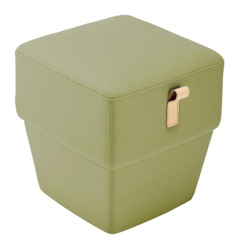 Зеленый пуф Ladvi Gramercy Home, размеры: 40x40x43 см Дизайнерский пуф Ladvi зеленый