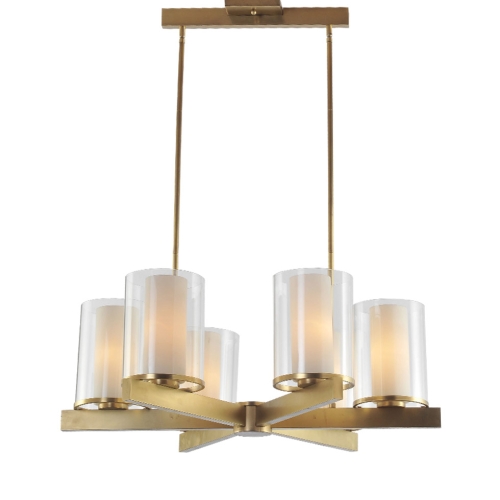 Люстра Candelstick Gramercy Home, размеры: 77x77x92 см Дизайнерская люстра Candelstick, стиль: современный
