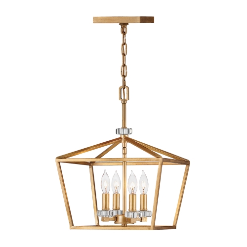 Подвесной светильник Stinson Gramercy Home, размеры: 33x202,2x43,4 см Дизайнерский подвесной светильник Stinson, стиль: английский