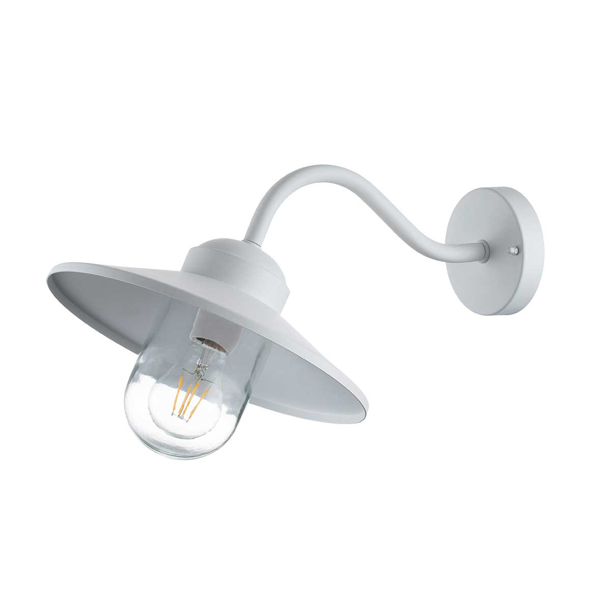 картинка Настенный фонарь Elstead Lighting, Арт. KLAMPENBORG-WHT от магазина Одежда+ 5