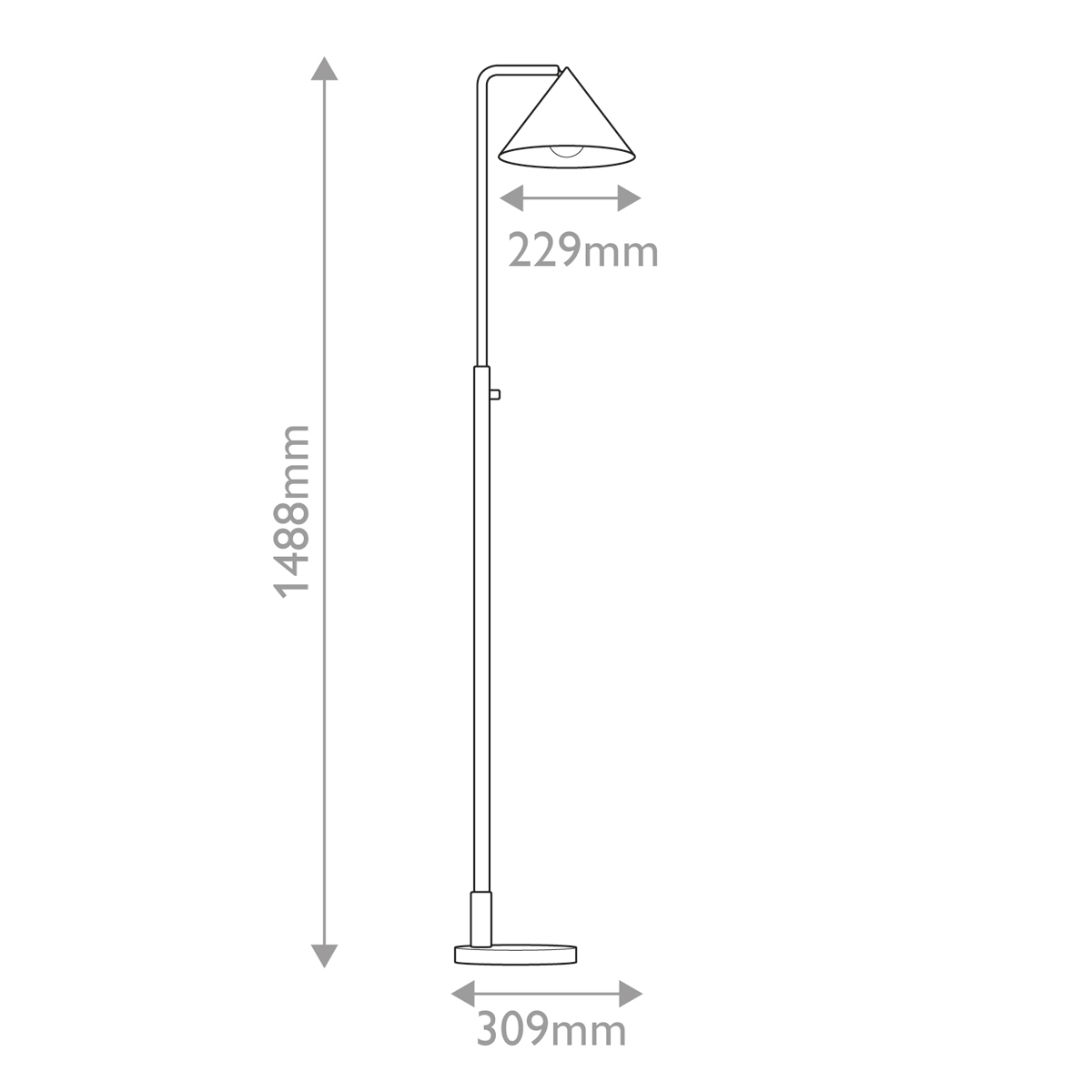 Дизайнерский торшер Remyck, стиль: современный 5