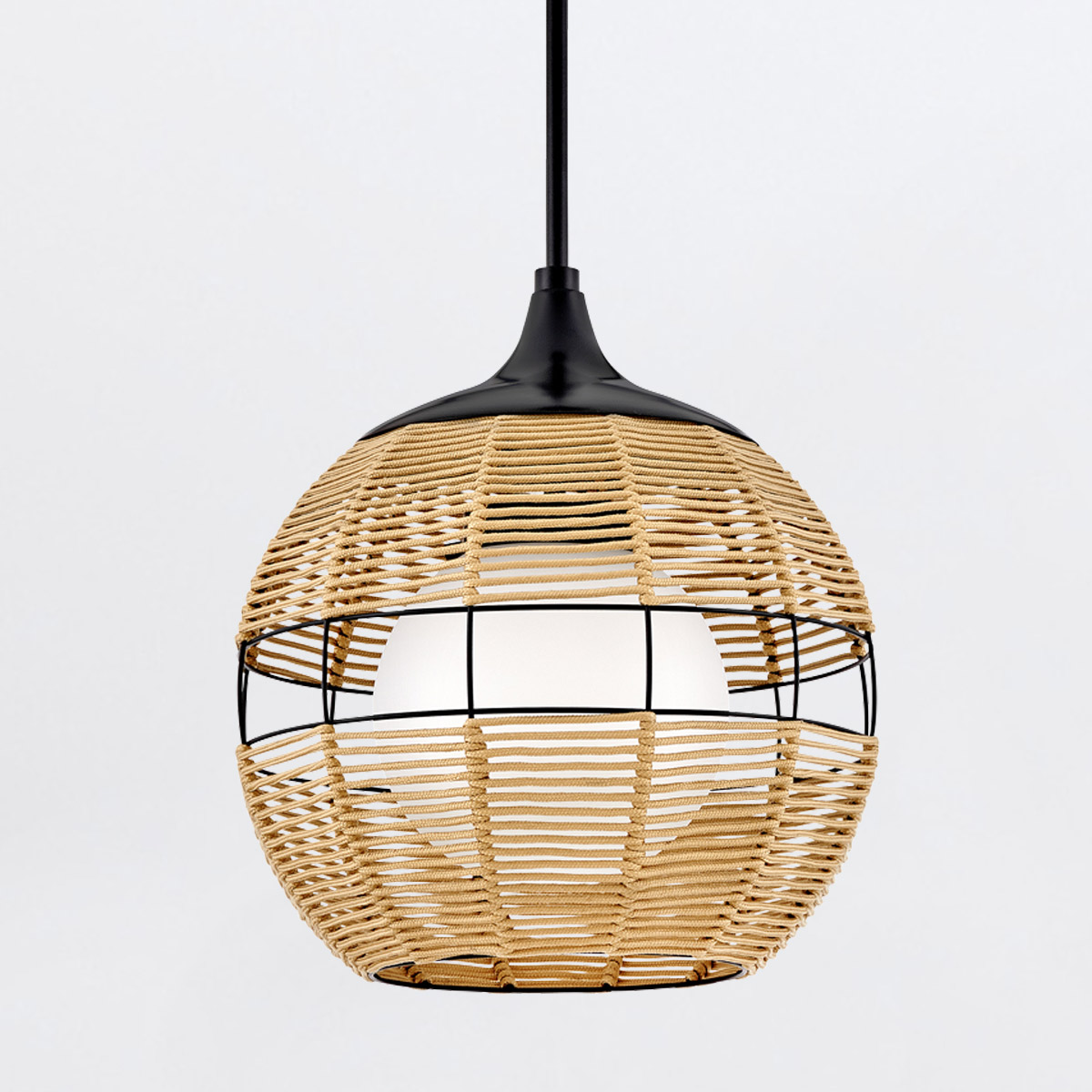 картинка Подвесной фонарь Hinkley, Арт. QN-MADDOX-P-S-BK-CAM от магазина Одежда+ 4