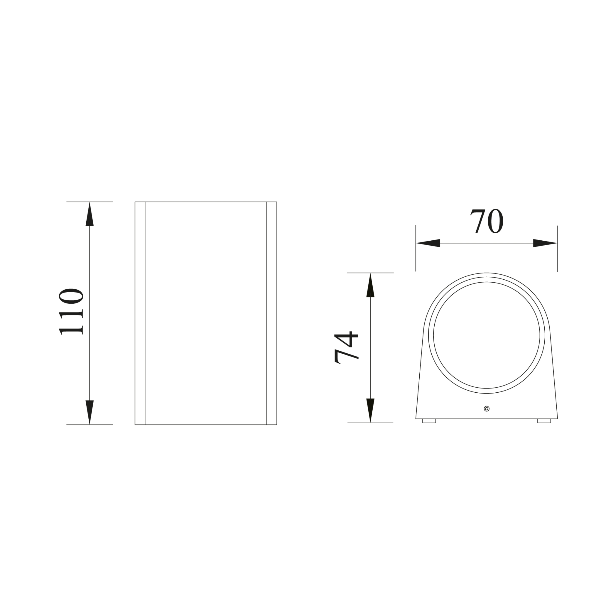 картинка Настенный фонарь Natural Concepts, Арт. NC-003332-DG от магазина Одежда+ 5