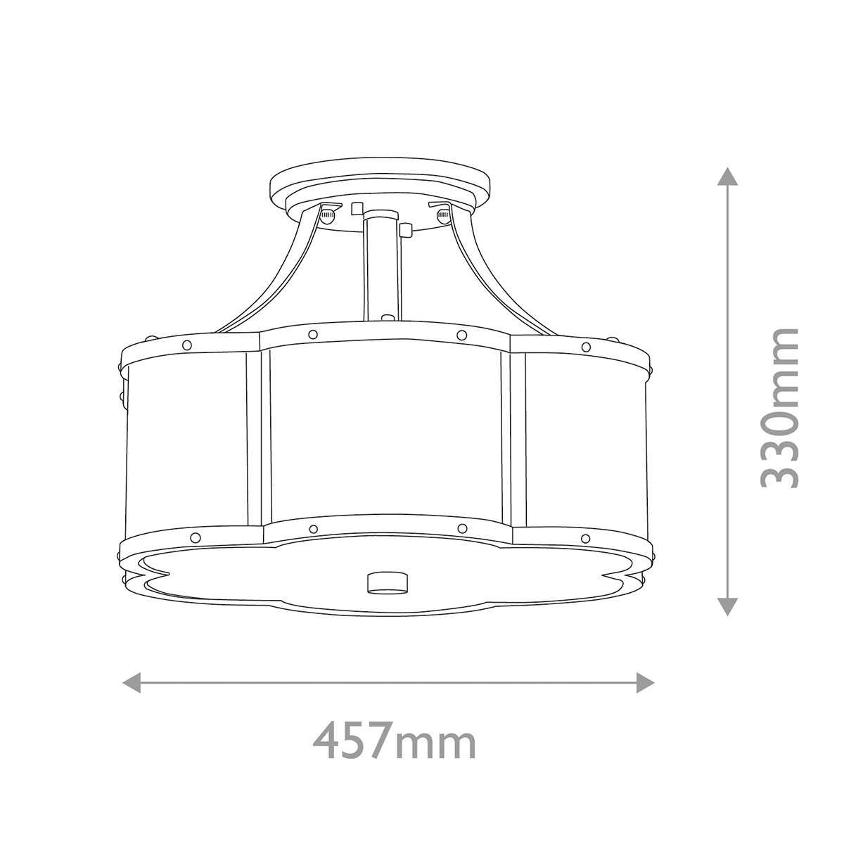 Дизайнерский потолочный светильник Chance, стиль:  5