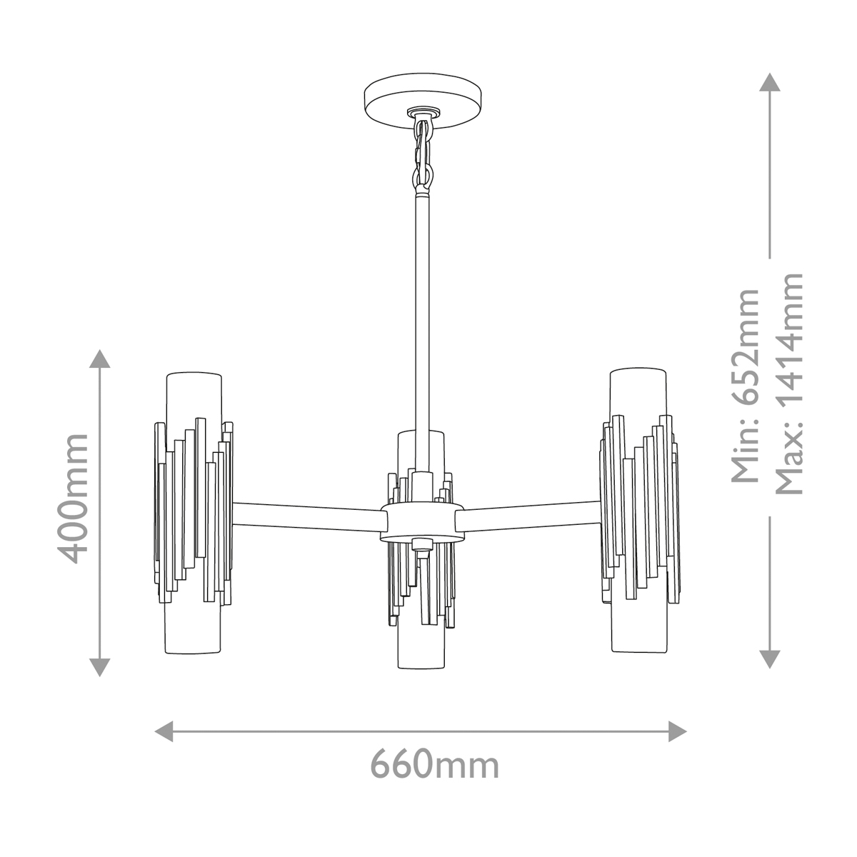 Дизайнерская люстра Marvele, стиль: современный 8