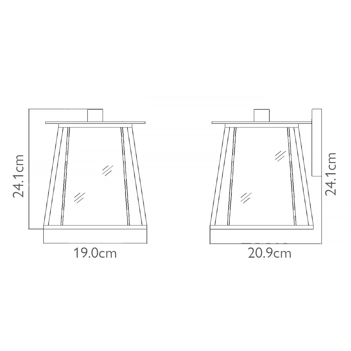 картинка Настенный фонарь HK-WALKER2-S Hinkley, арт. HK-WALKER2-S от магазина Одежда+ 5