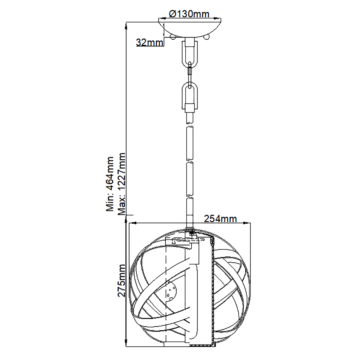 картинка Подвесной фонарь Hinkley, Арт. HK-CARSON-P от магазина Одежда+ 5