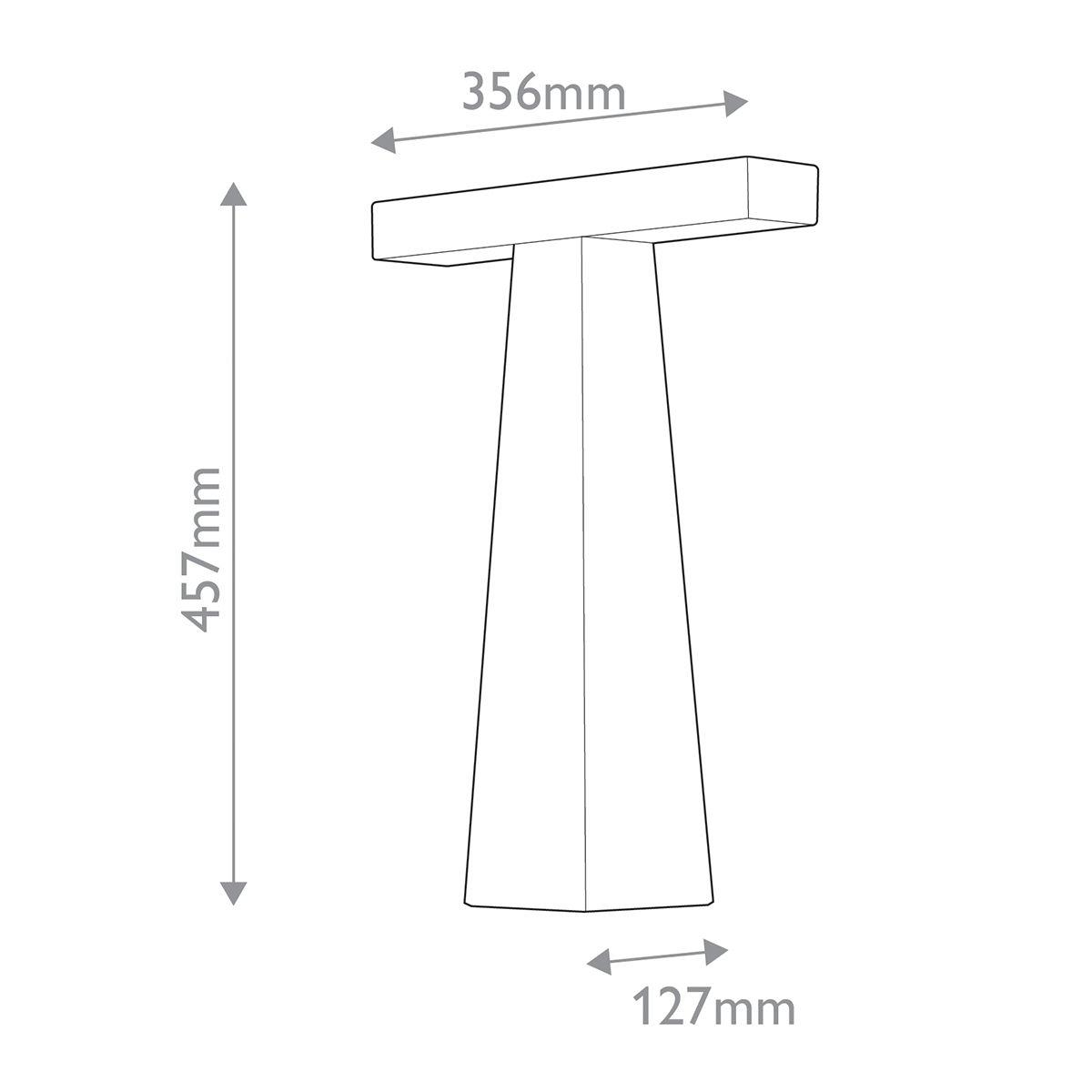 Дизайнерская настольная лампа Osbert, стиль:  7