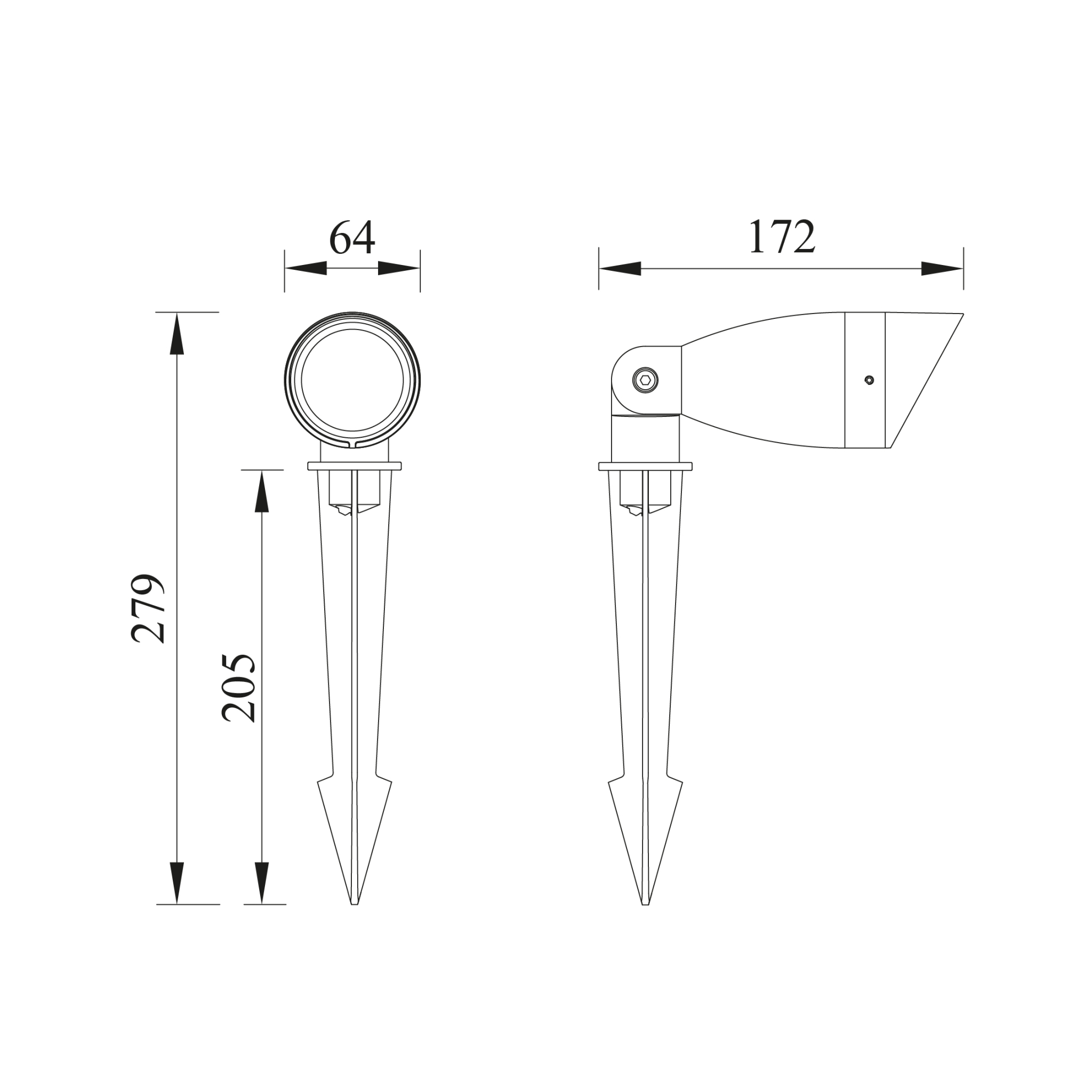 картинка Ландшафтный светильник Natural Concepts, Арт. NC-003731DZ-DG от магазина Одежда+ 6