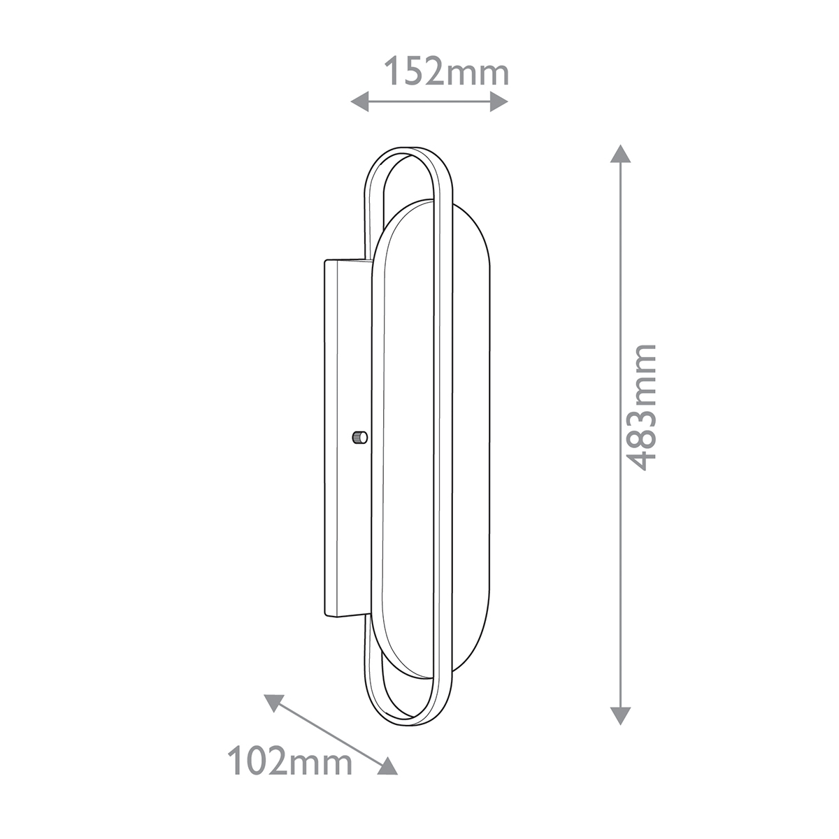 Дизайнерское бра Julius, стиль:  6