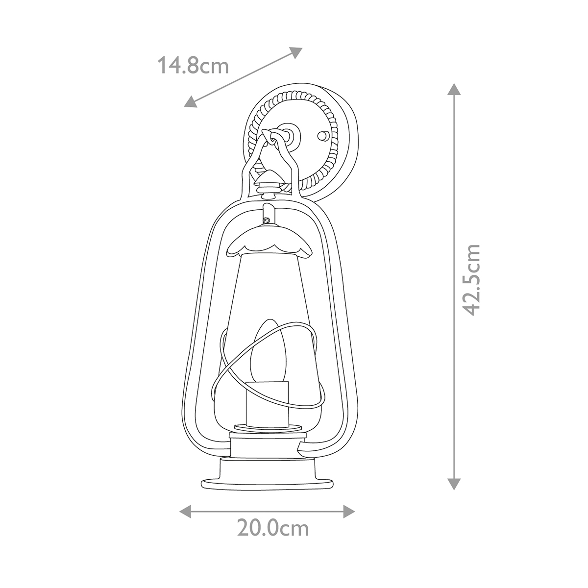 картинка Настенный фонарь Elstead Exterior, Арт. MINERS-WALL от магазина Одежда+ 6