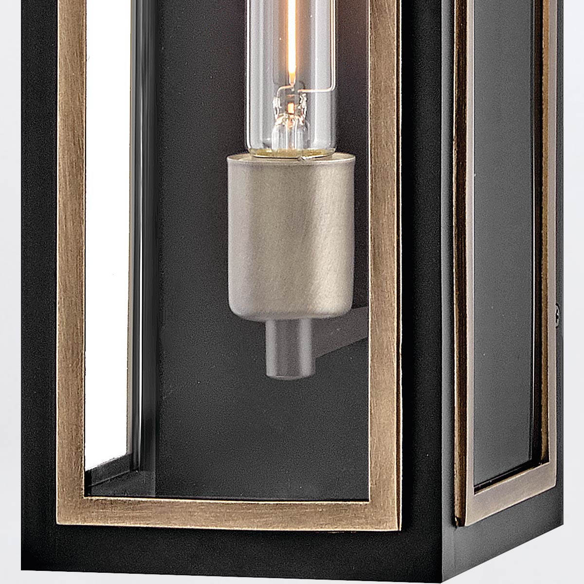 картинка Настенный фонарь Hinkley, Арт. QN-SHAW-1M-BK от магазина Одежда+ 6