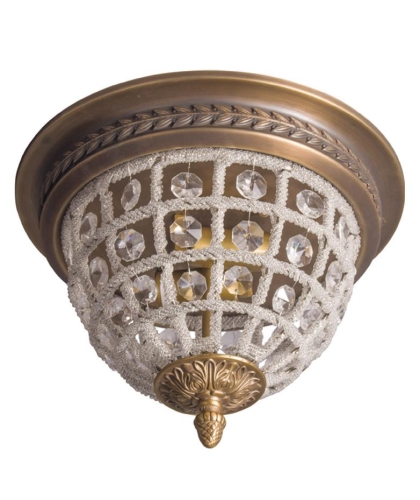 Потолочный светильник Herbert Gramercy Home, размеры: 30x30x23 см Дизайнерский потолочный светильник Herbert, стиль: классический