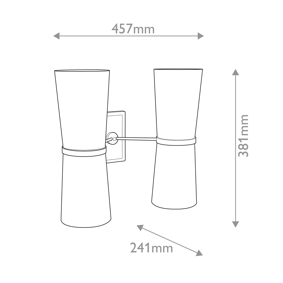 Дизайнерское бра Inwood, стиль:  6