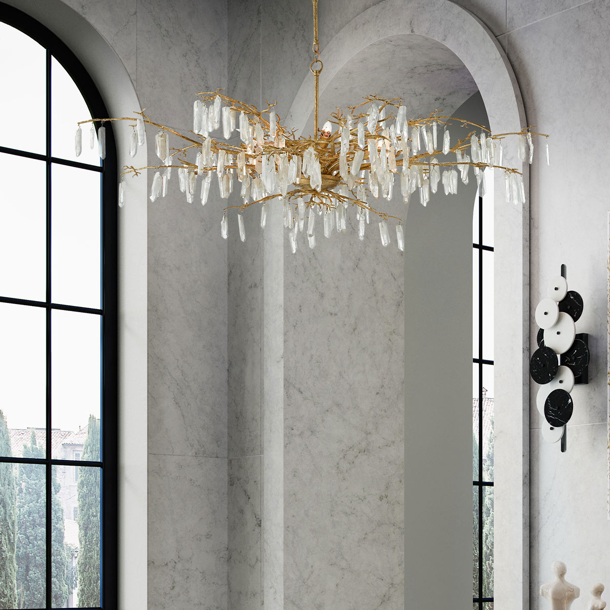 Дизайнерская люстра Forest dawn, стиль:  6