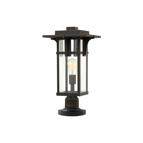 картинка Фонарь-пьедестал Hinkely Lighting, Арт. HK-MANHATTAN3-M магазин Одежда+ являющийся официальным дистрибьютором в России  картинка Фонарь-пьедестал Hinkely Lighting, Арт. HK-MANHATTAN3-M от магазина Одежда+