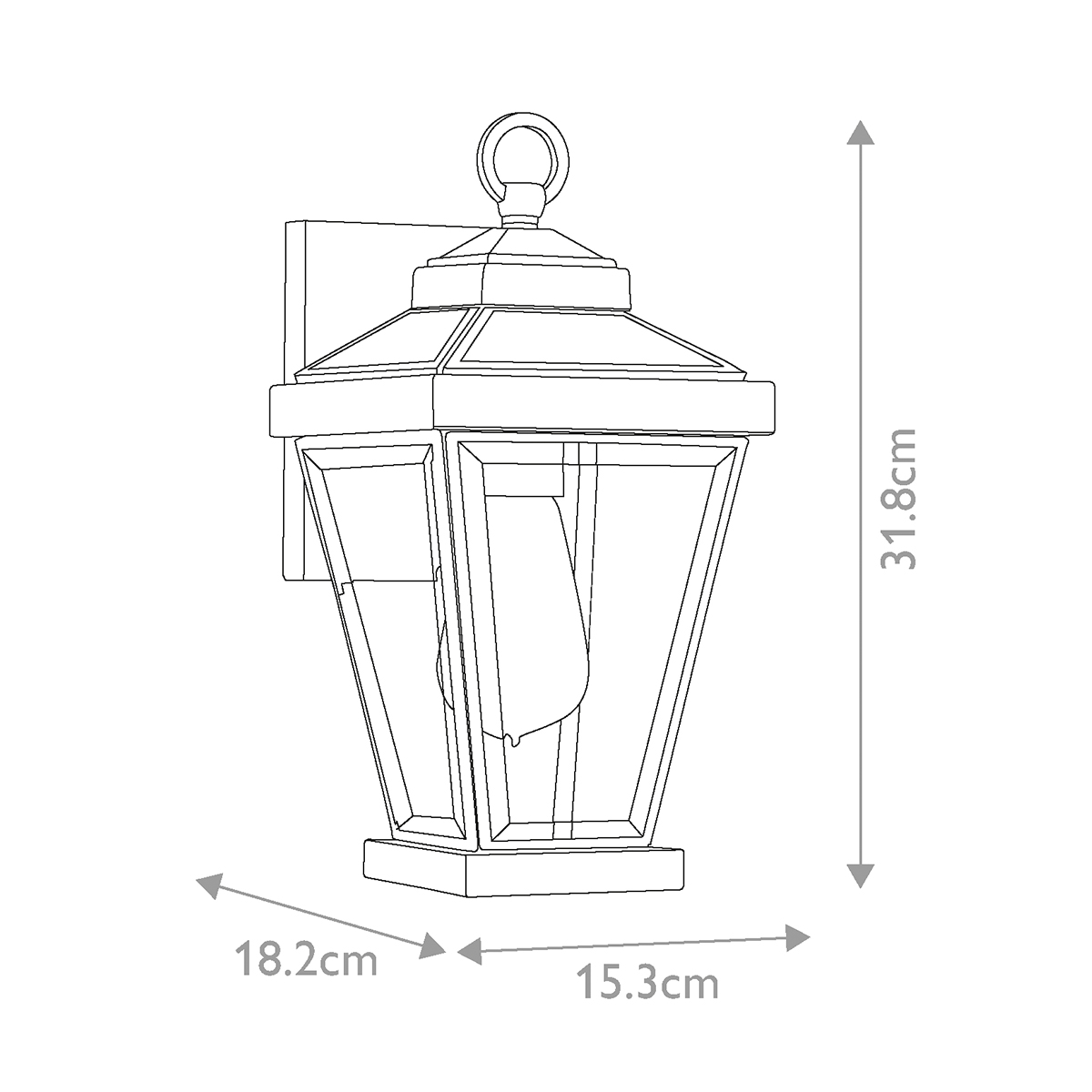 картинка Настенный фонарь Quoizel, Арт. QZ-RAVINE2-S от магазина Одежда+ 5