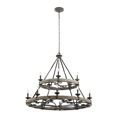Люстра Taulbee Gramercy Home, размеры: 112x294x98,5 см Дизайнерская люстра Taulbee, стиль: кантри