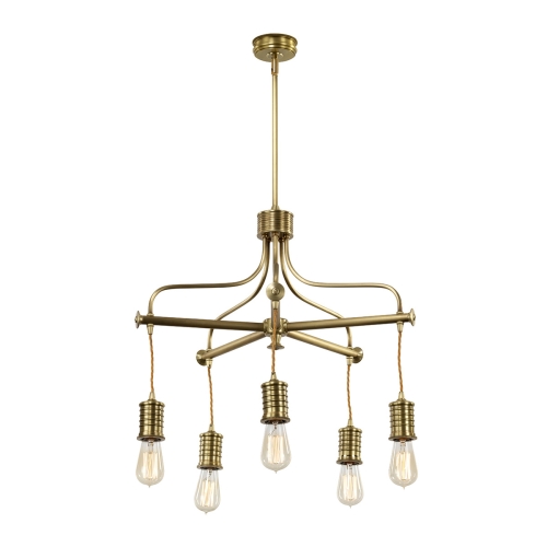 Люстра Douille Gramercy Home, размеры: 57,9x148,4x48,8 см Дизайнерская люстра Douille, стиль: индустриальный
