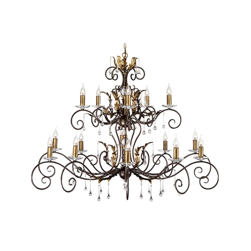 Люстра Amarilli Gramercy Home, размеры: 125x588x99 см Дизайнерская люстра Amarilli, стиль: английский