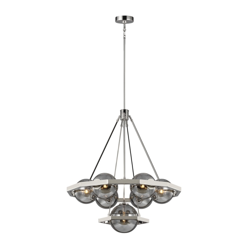 Люстра Harper (fe) Gramercy Home, размеры: 81,3x237,5x90,8 см Дизайнерская люстра Harper (fe), стиль: американский