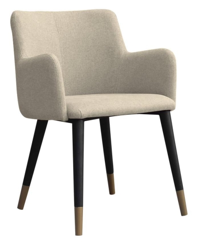 Бежевый стул Warby Gramercy Home, размеры: 57x61x78 см Дизайнерский стул Warby бежевый