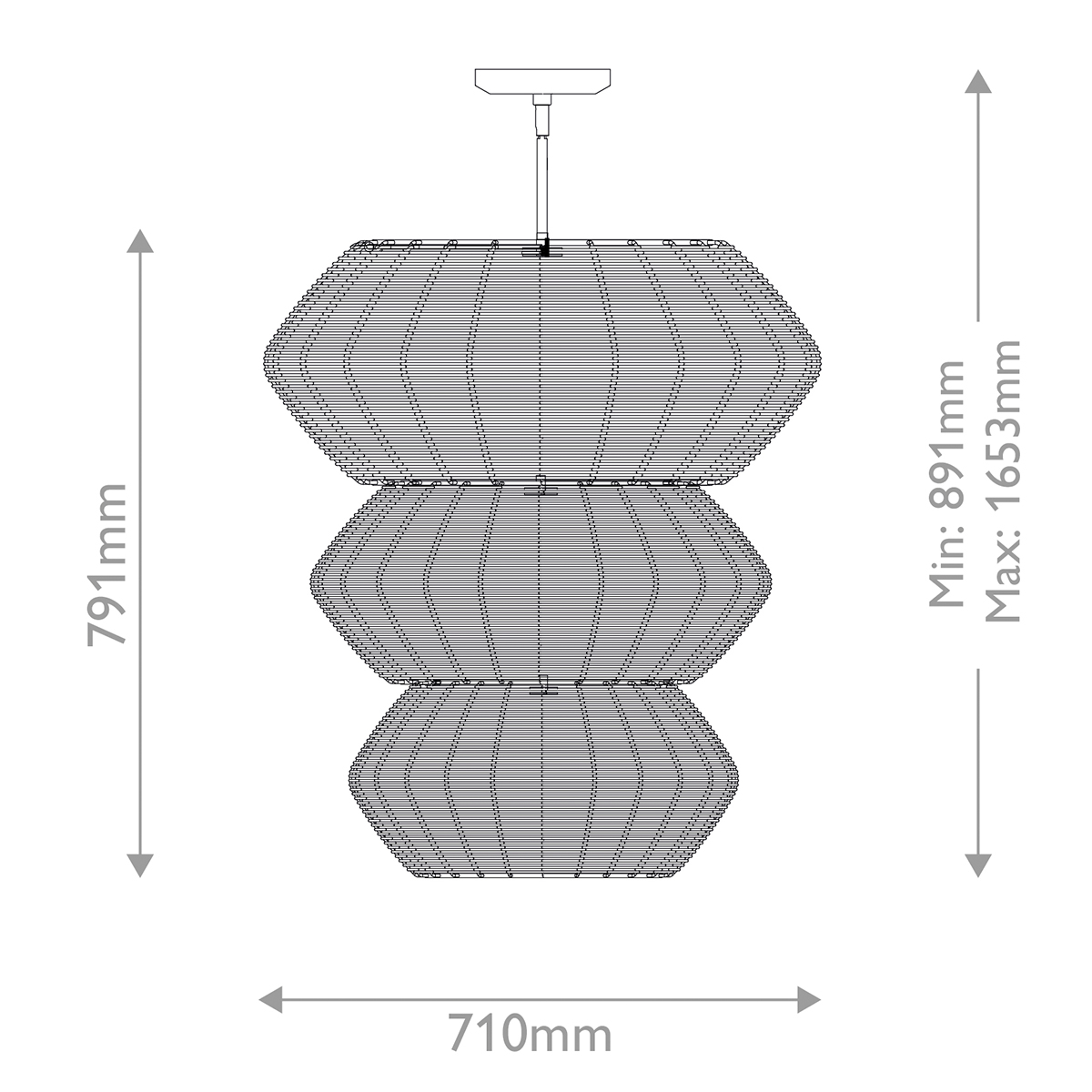 Дизайнерская люстра Luca, стиль:  7