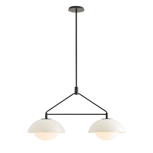 Подвесной светильник Glaze Gramercy Home, размеры: 81,3x30,5x45,7 см Дизайнерский подвесной светильник Glaze, стиль: