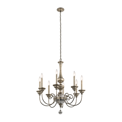 Люстра Rosalie Gramercy Home, размеры: 81,3x243,2x97,2 см Дизайнерская люстра Rosalie, стиль: американский