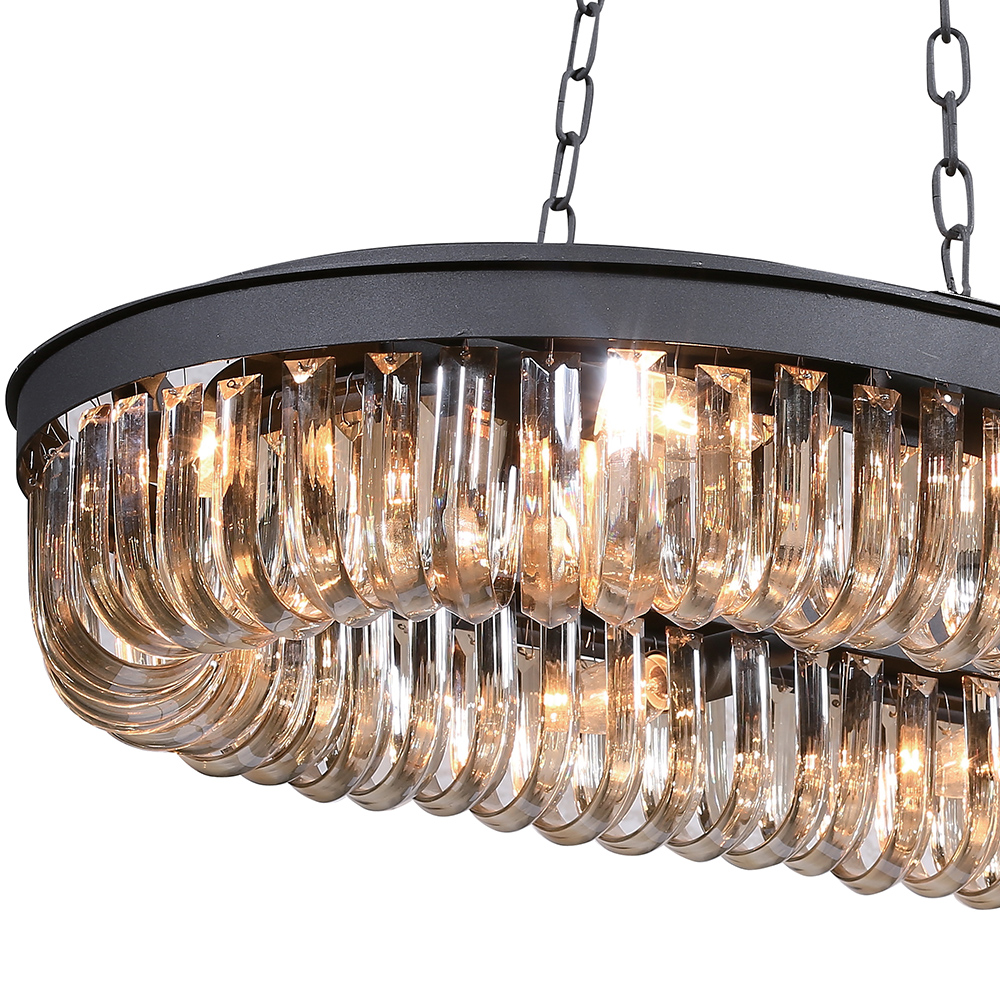 Дизайнерская люстра Crystal Black, стиль:  2
