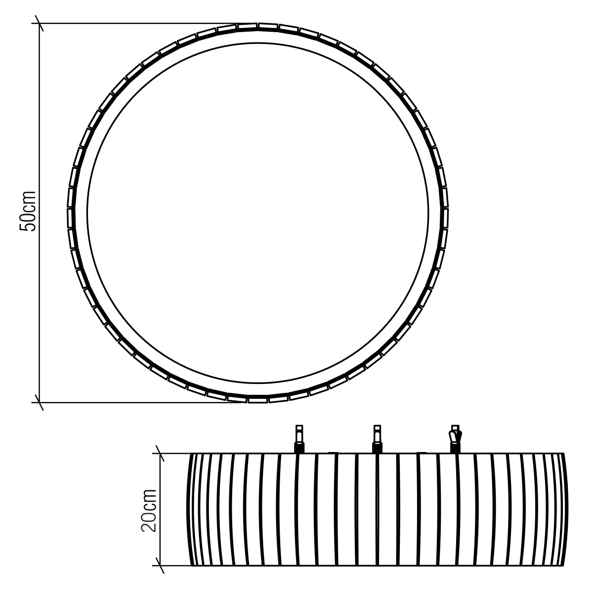 Дизайнерский потолочный светильник Barrel, стиль:  6