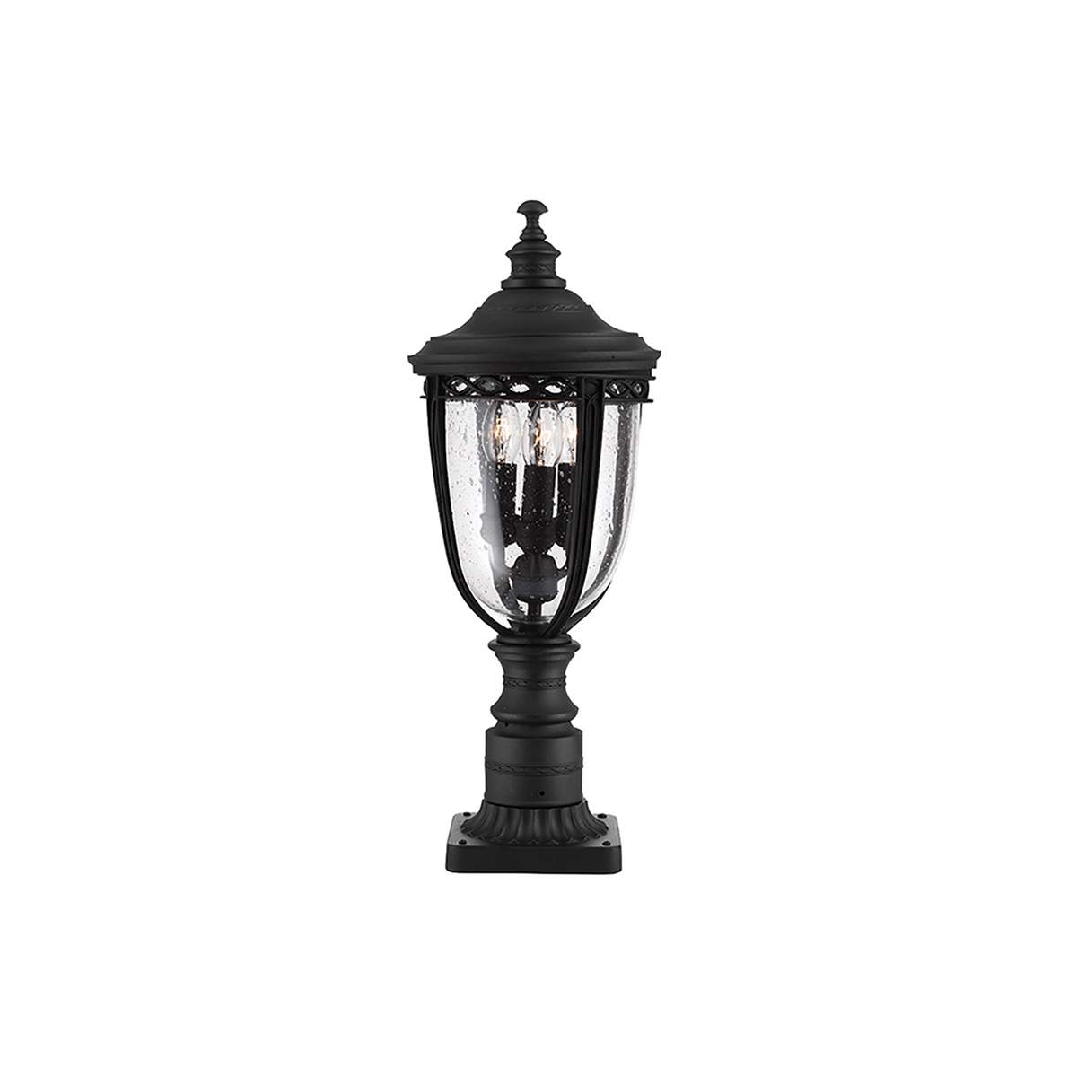 картинка Фонарь-пьедестал Feiss, Арт. FE-EB3-M-BLK от магазина Одежда+ 1