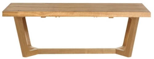 Светло-коричневый декоративный столик Jada Gramercy Home, размеры: 120x60x40 см Дизайнерский декоративный столик Jada светло-коричневый