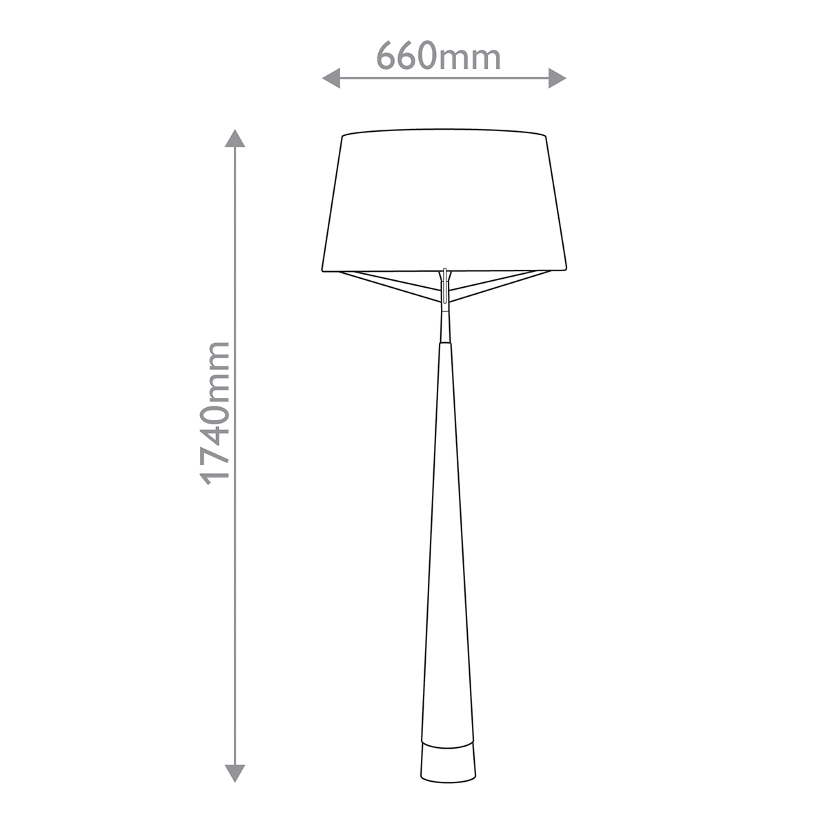 Дизайнерский торшер Elden, стиль:  7