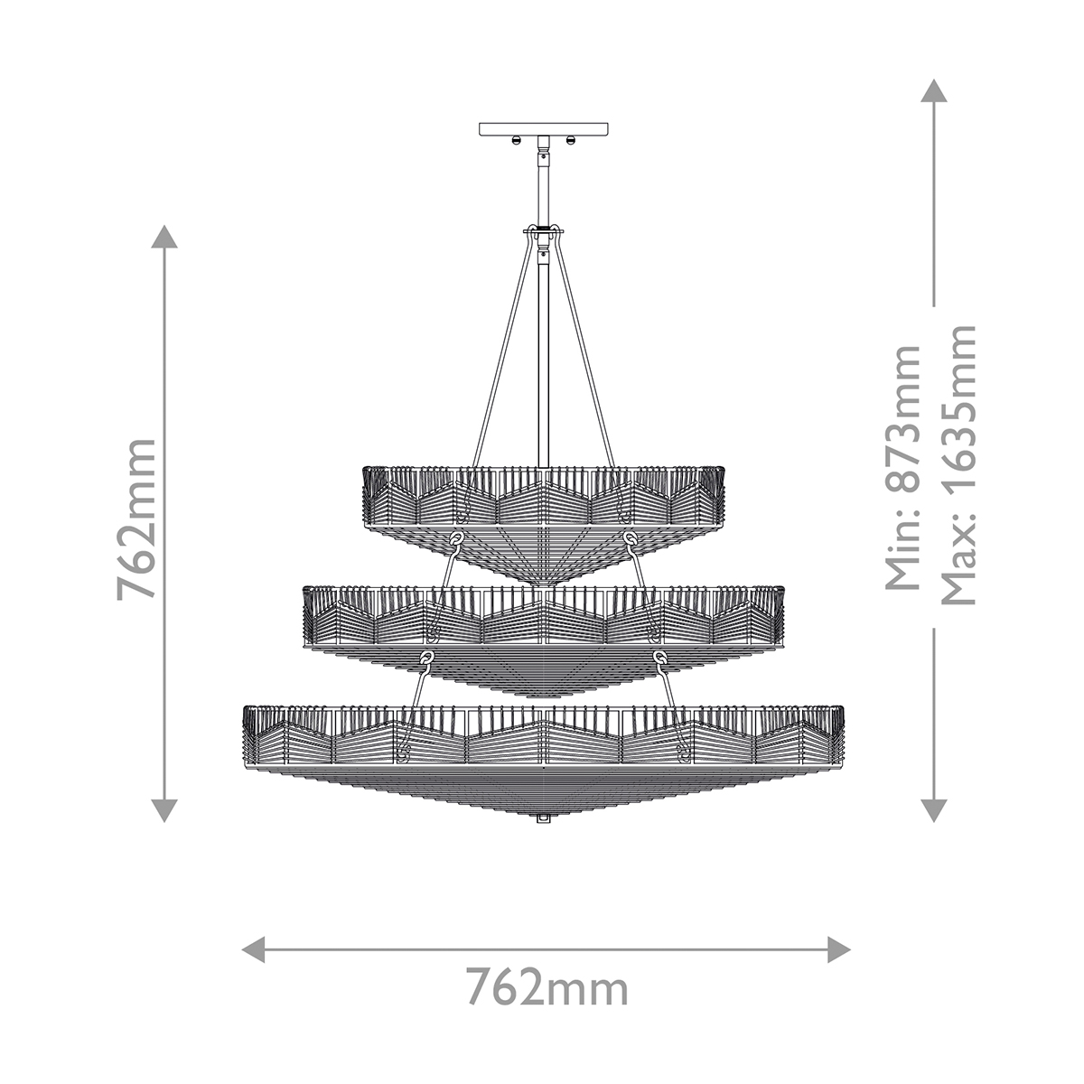 Дизайнерская люстра Ophelia, стиль:  7