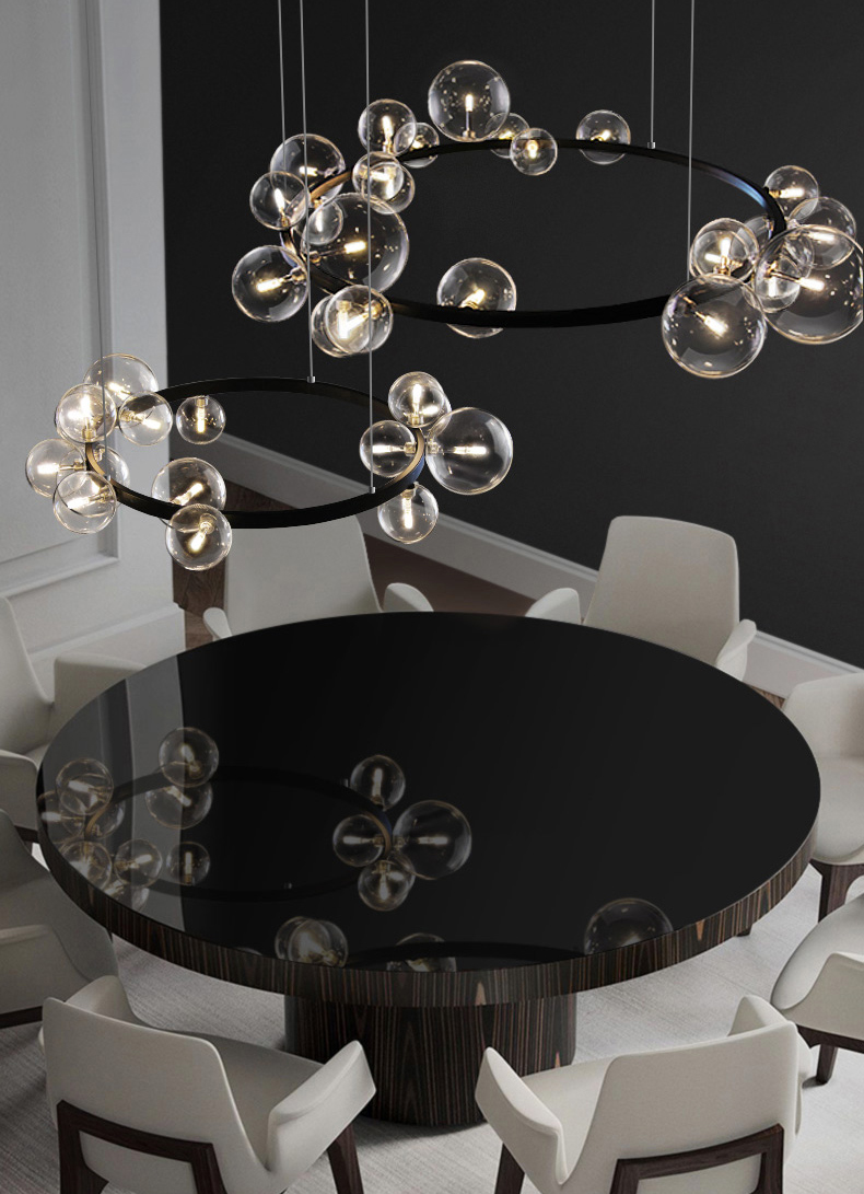Дизайнерская люстра Art Deco Bubble, стиль:  4
