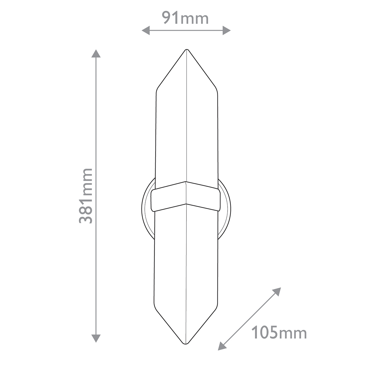 Дизайнерское бра Valencia, стиль:  5