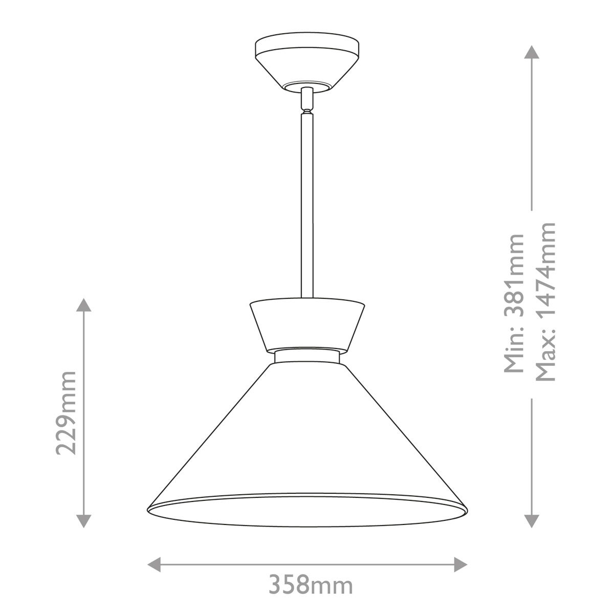 Дизайнерский подвесной светильник Halston, стиль: современный 7