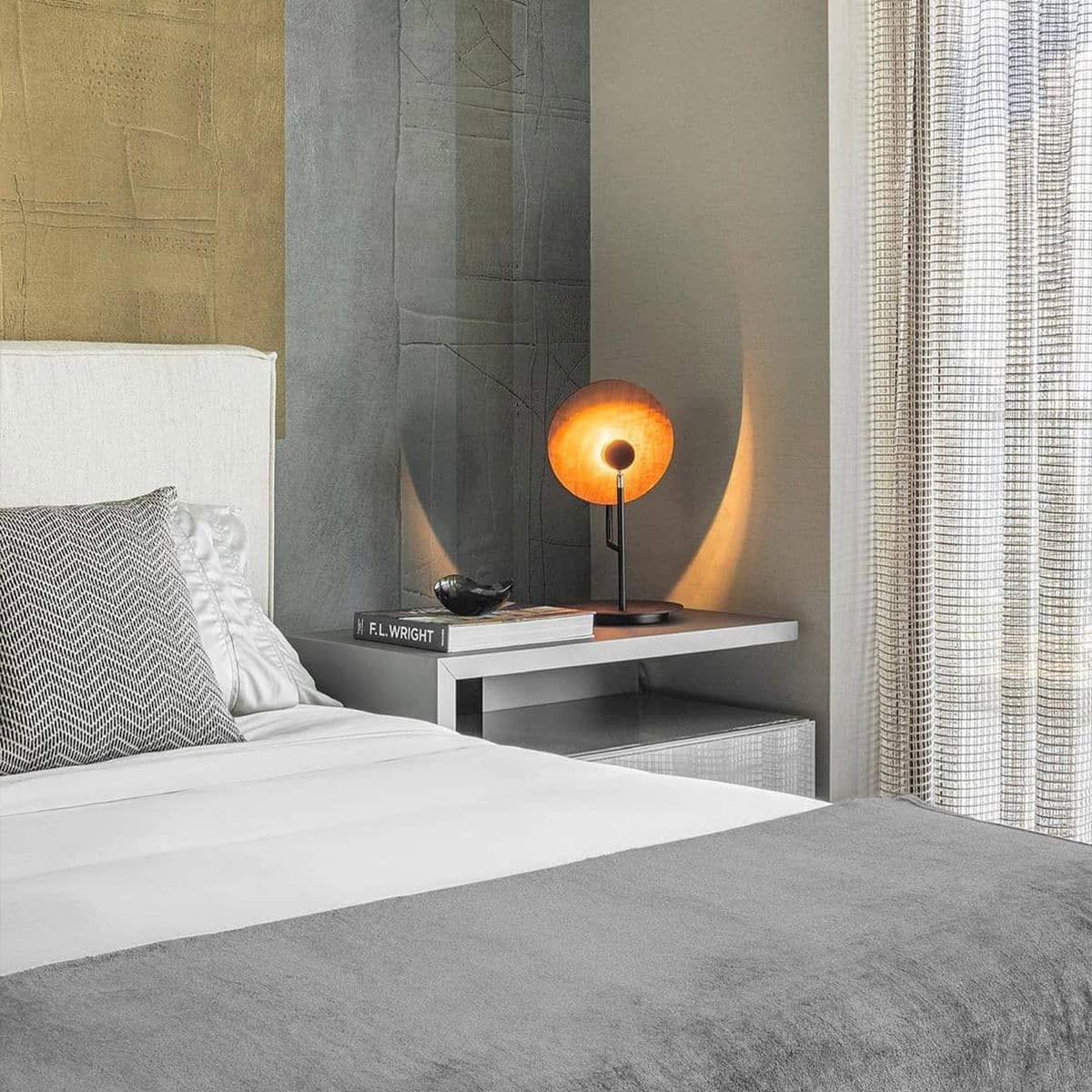 Дизайнерская настольная лампа Dot, стиль:  7