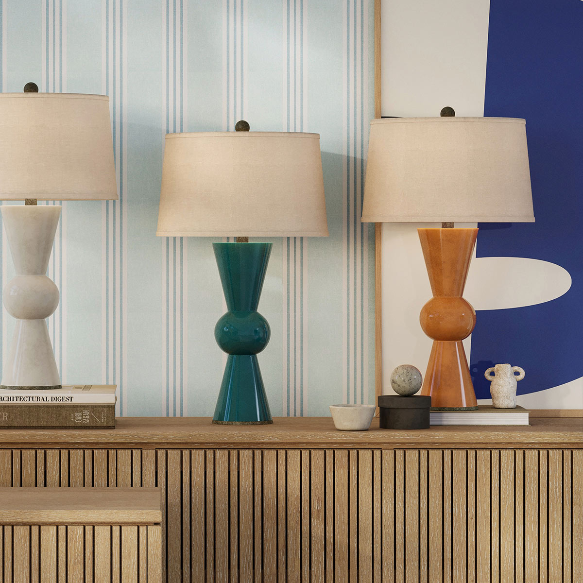 Дизайнерская настольная лампа Upbeat, стиль:  5