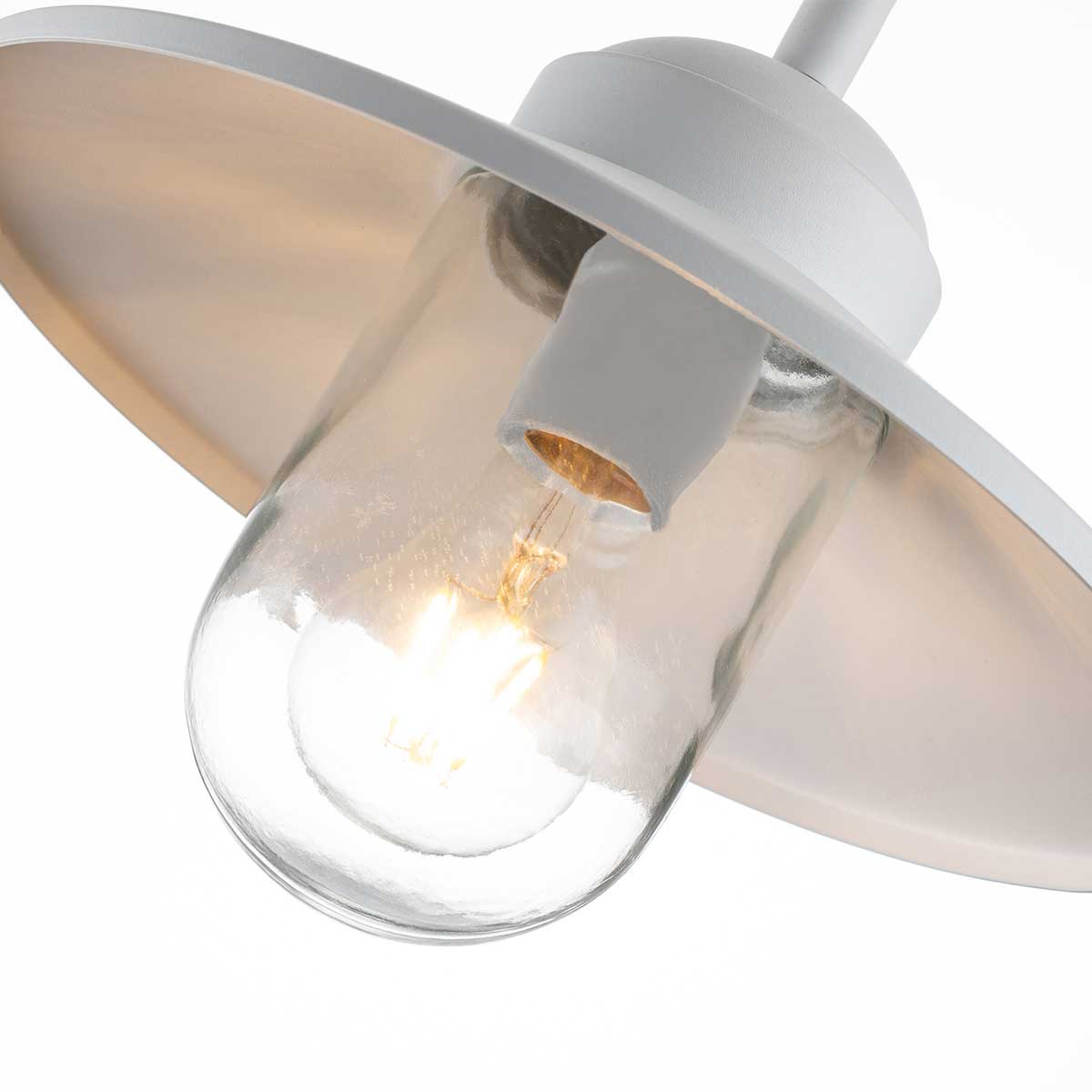 картинка Настенный фонарь Elstead Lighting, Арт. KLAMPENBORG-WHT от магазина Одежда+ 2