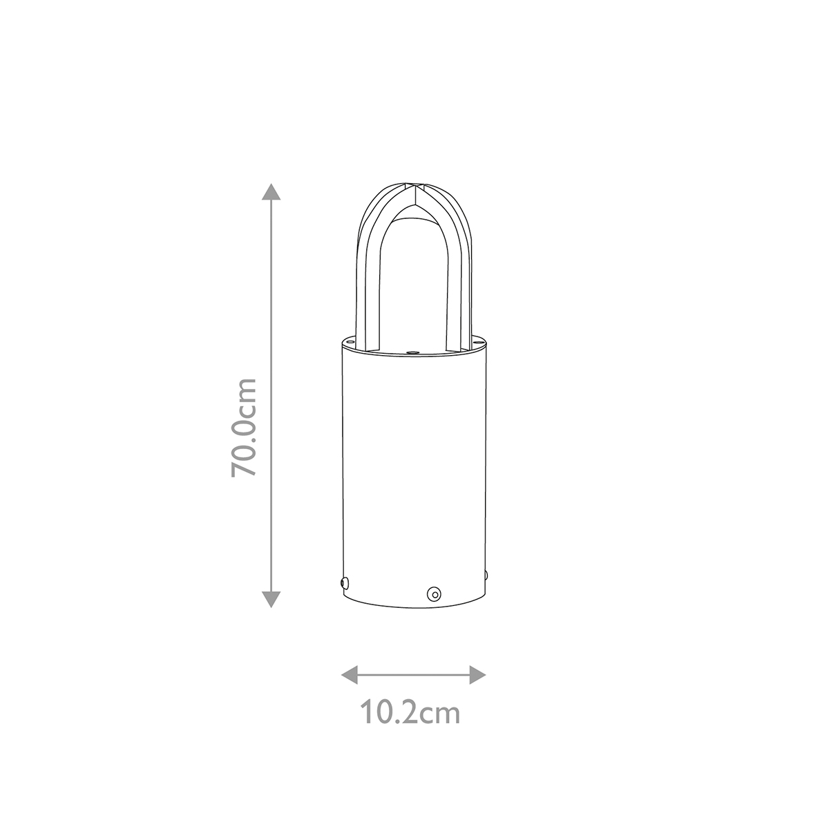 картинка Фонарный столб Elstead Lighting, Арт. PAIGNTON-MB-SS от магазина Одежда+ 6