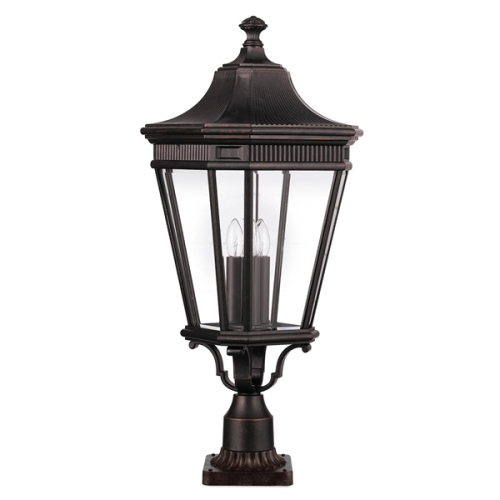 картинка Фонарь-пьедестал Feiss, Арт. FE-COTSLN3-L-GB магазин Одежда+ являющийся официальным дистрибьютором в России  картинка Фонарь-пьедестал Feiss, Арт. FE-COTSLN3-L-GB от магазина Одежда+