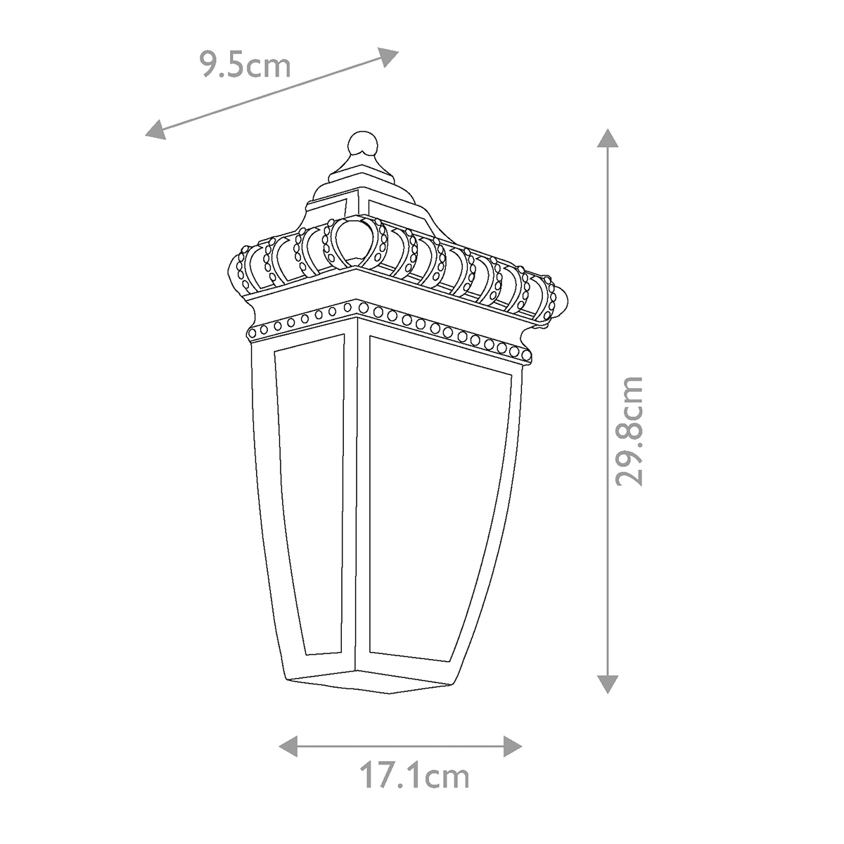 картинка Настенный фонарь Kichler, Арт. KL-VENETIAN7-S от магазина Одежда+ 5