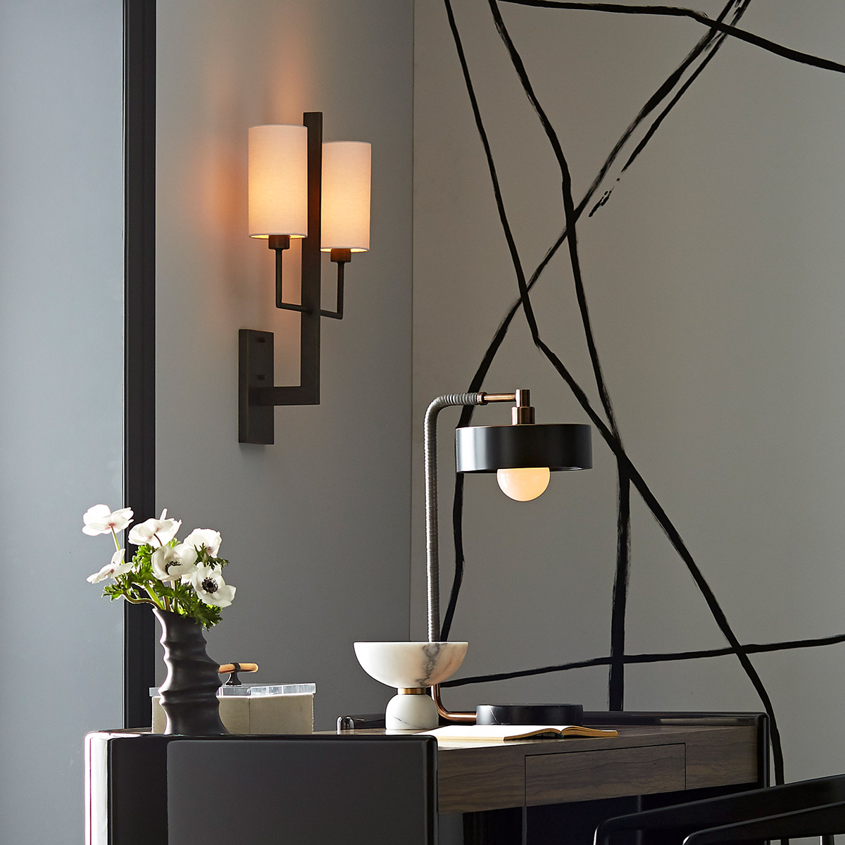 Дизайнерское бра Blade, стиль:  6