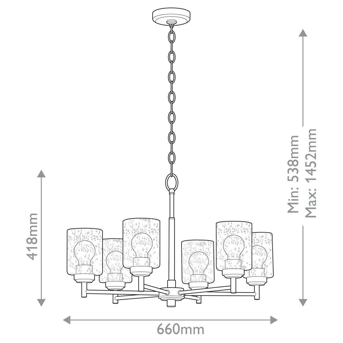 Дизайнерская люстра Winslow, стиль:  10
